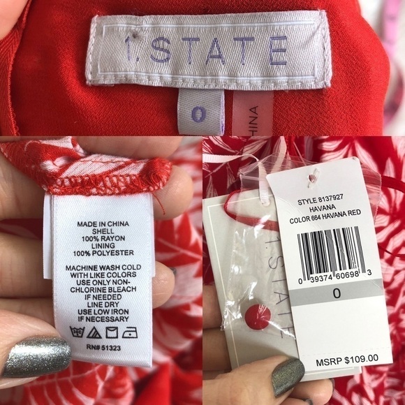 New 1. State Revolve Havana layered romper - Picture 3 of 8